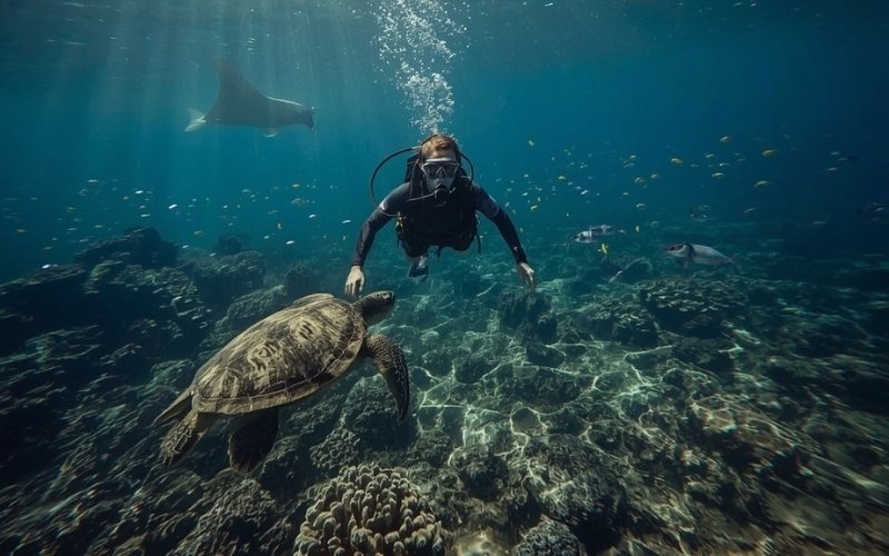 En este momento estás viendo Buceo en Fernando de Noronha: Guía Completa de la Experiencia Submarina, Precios y Consejos