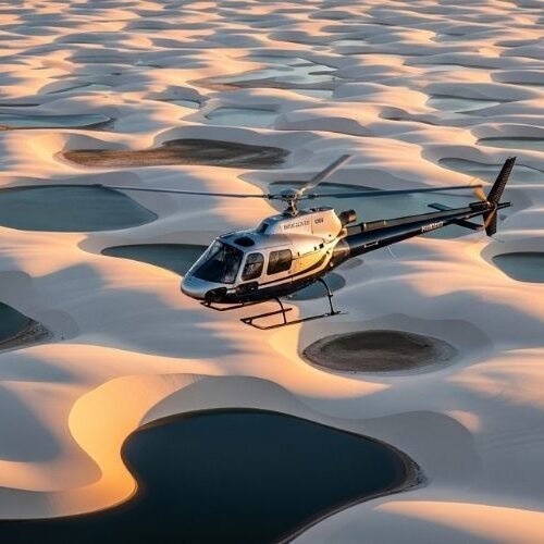 Vuelo en Helicóptero por los Lençóis Maranhenses: ¿Vale la Pena? Reseña Completa