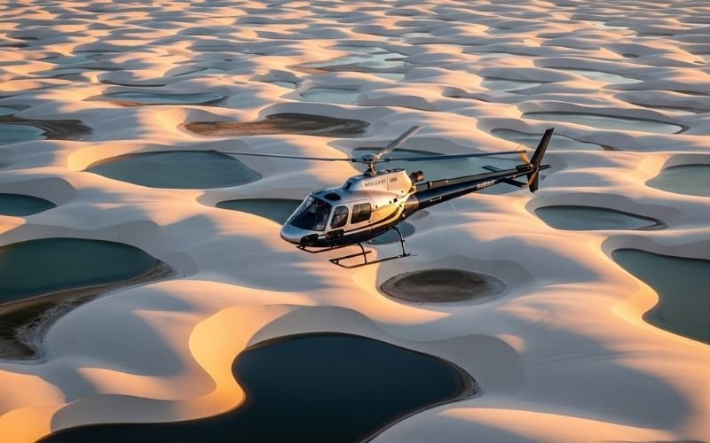 Reseña: El Vuelo en Helicóptero sobre los Lençóis Maranhenses, ¿Una Experiencia Imperdible?